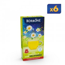 60 Capsules Camomille Et Mélatonine Borbone