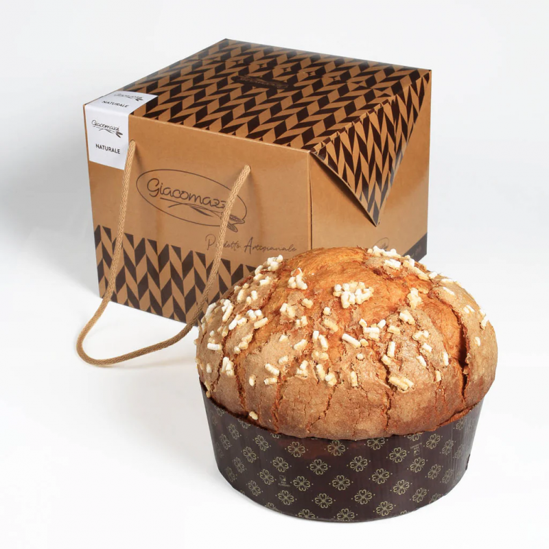 Panettone Artisan Naturel sans Raisins Secs et Agrumes Confits