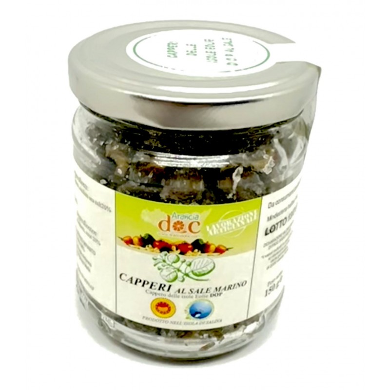 Câpres au sel Salina DOP - 150gr Câpres au sel Salina DOP - 150gr