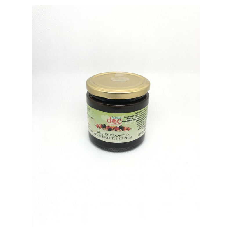 Sauce à l'encre de seiche prête à l'emploi - 220 gr Sauce à l'encre de seiche prête à l'emploi - 220 gr